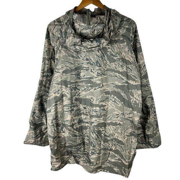 Orc Industries Parka Sz S Improved Rain Suit ACU Digital Camo Waterproof Hood - Picture 3 of 4